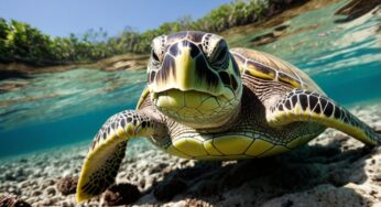 Penyu Hijau, Pejuang Laut yang Melawan Plastik dan Perburuan