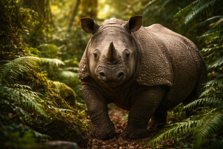 Badak Jawa Melestarikan Spesies yang Terancam Punah