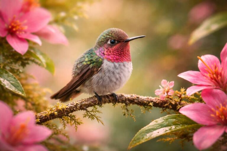 Bee Hummingbird Si Mungil 2 Gram dengan Kemampuan Terbang Luar Biasa