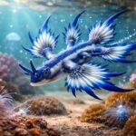 Blue Dragon Sea Slug: Cantik Seperti Naga Mini, Bisa Menyengat