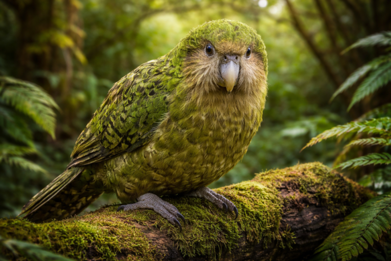 Kakapo Burung Langka Menggemaskan yang Terancam Punah