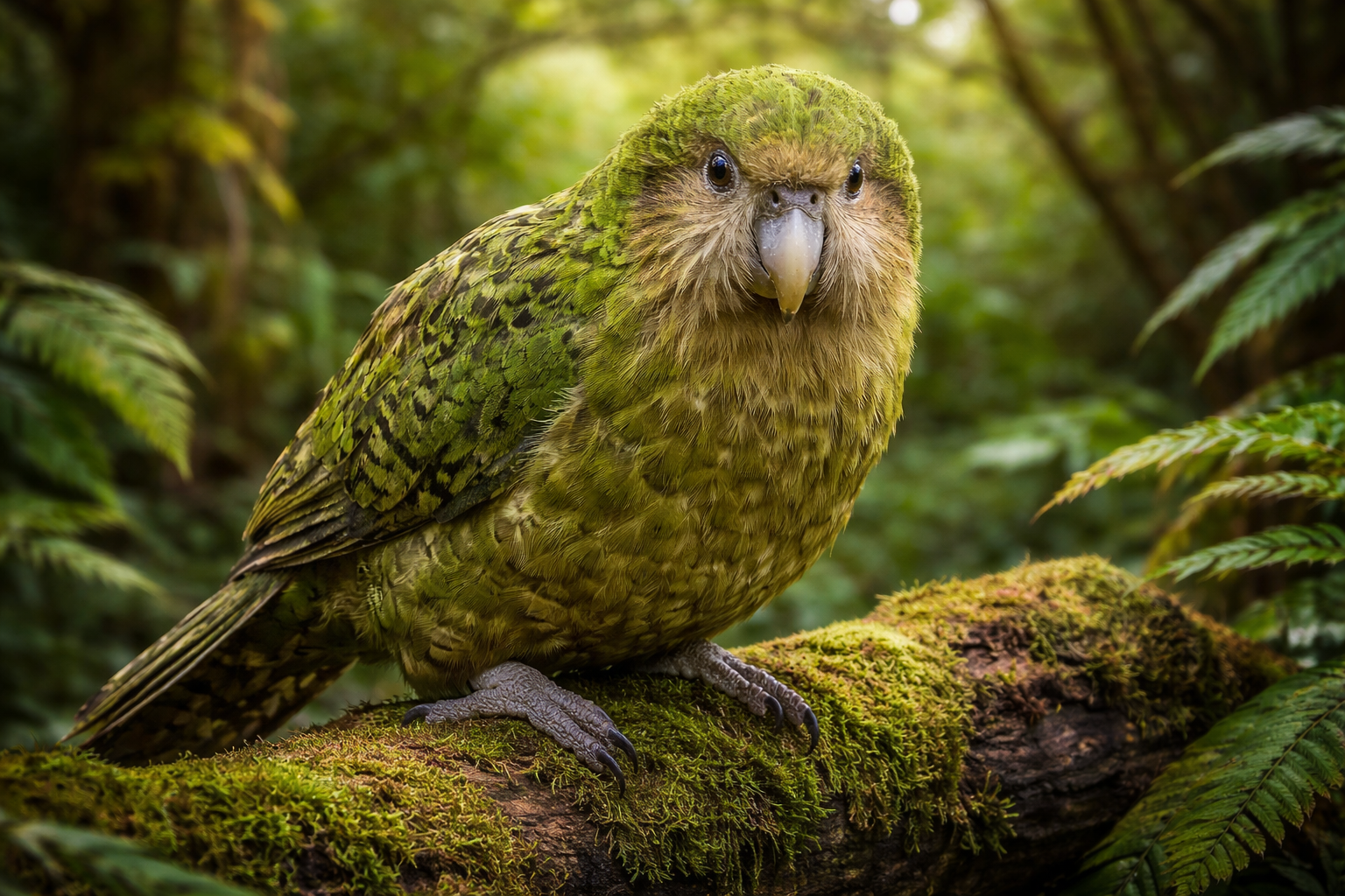 Kakapo Burung Langka Menggemaskan yang Terancam Punah