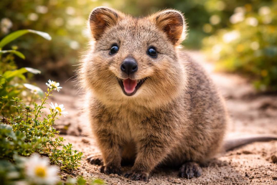 Quokka Hewan Paling Bahagia dengan Senyum Alaminya
