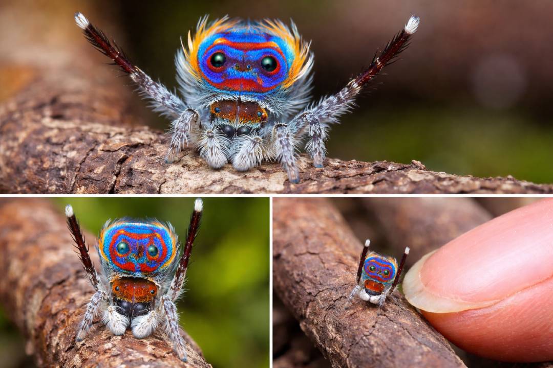 Peacock Spider, Tarian Paling Unik Saat Menarik Pasangan