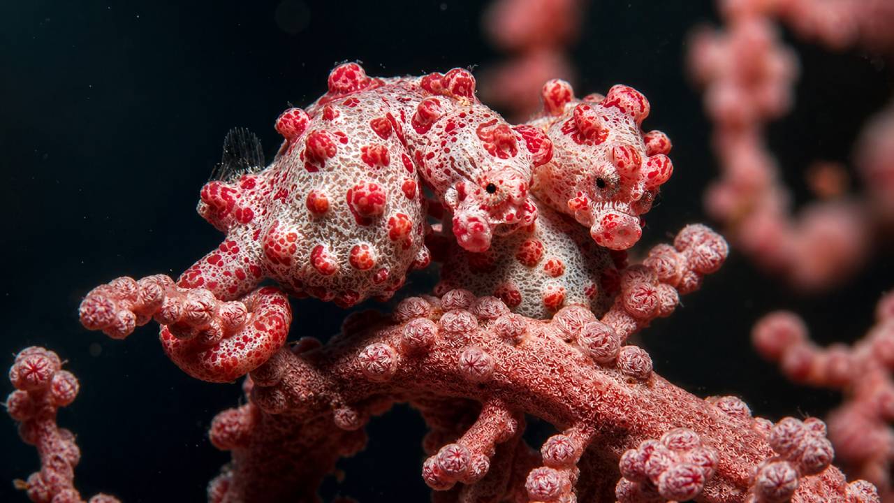 Hewan Laut Paling Sulit Ditemukan Pygmy Seahorse yang Super Menggemaskan