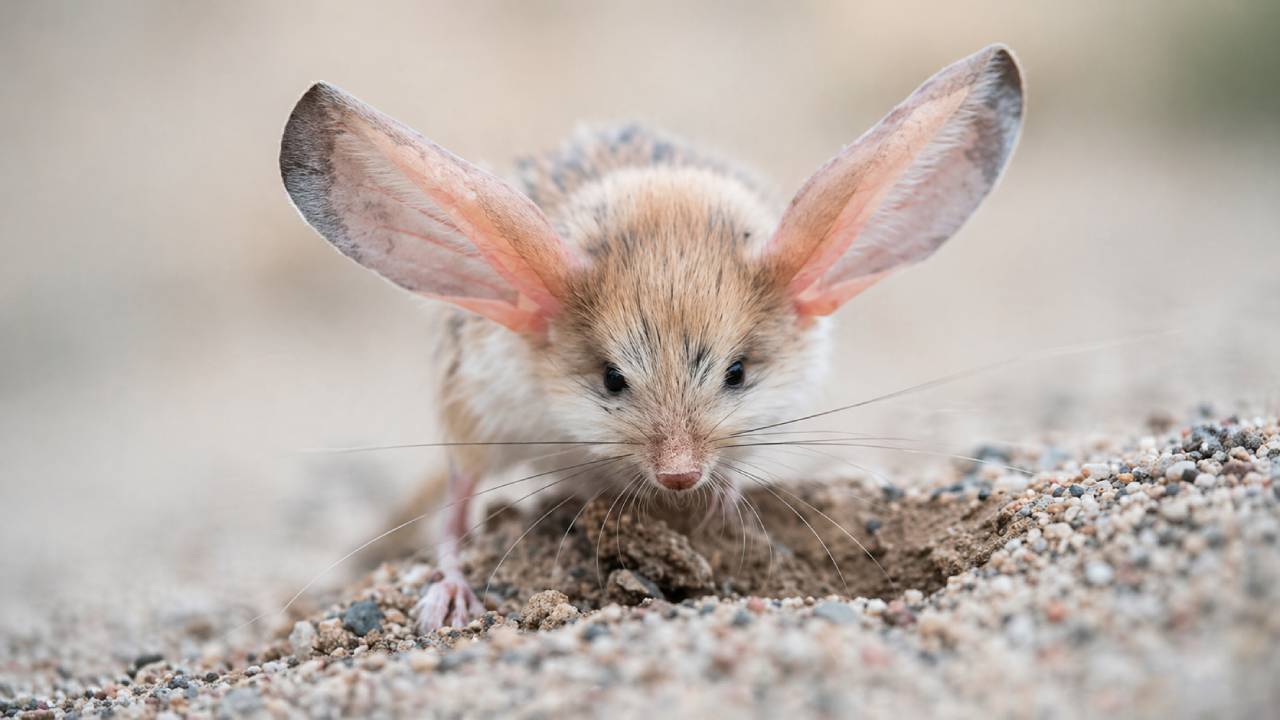 Jarang Diketahui! Long-Eared Jerboa, Hewan Gurun dengan Telinga Super Besar