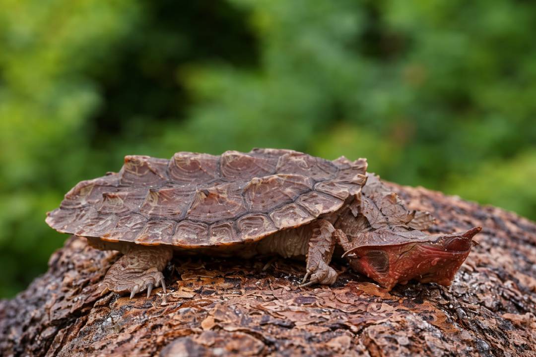 Mata Mata Turtle Viral, Kura-Kura Unik Berwajah Daun Ini Bikin Heboh Peneliti