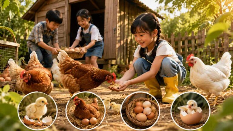 Ayam Sebagai Hewan Edukasi yang Menarik untuk Anak dan Lingkungan