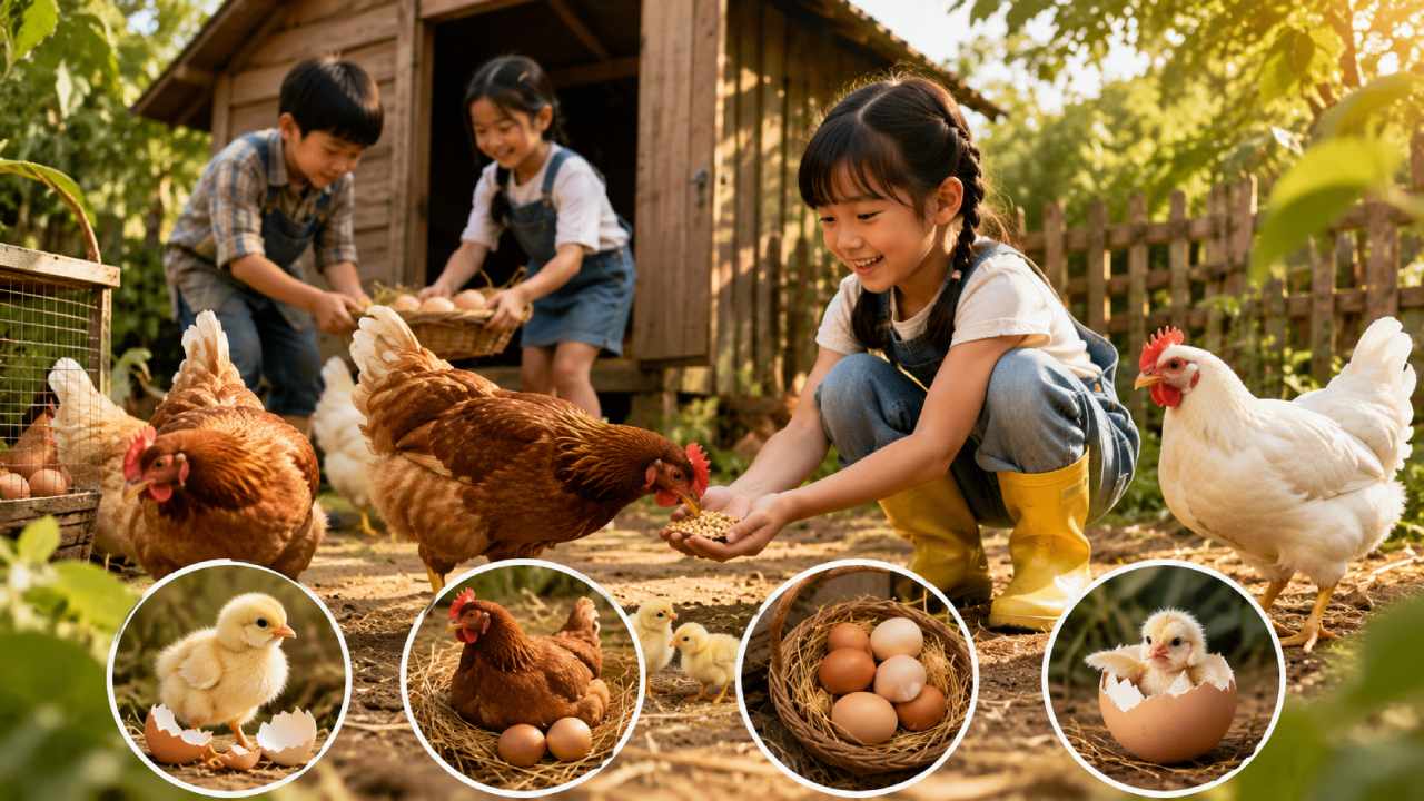 Ayam Sebagai Hewan Edukasi yang Menarik untuk Anak dan Lingkungan