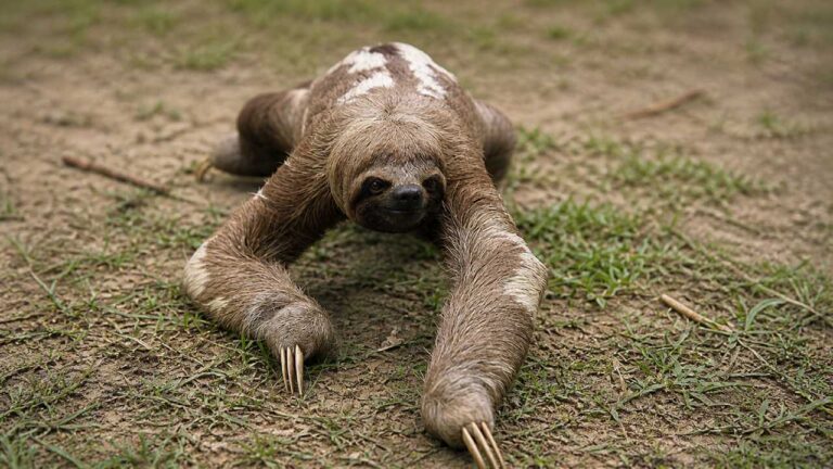 Fakta Mengejutkan Sloth: Turun dari Pohon Hanya untuk Buang Air Seminggu Sekali