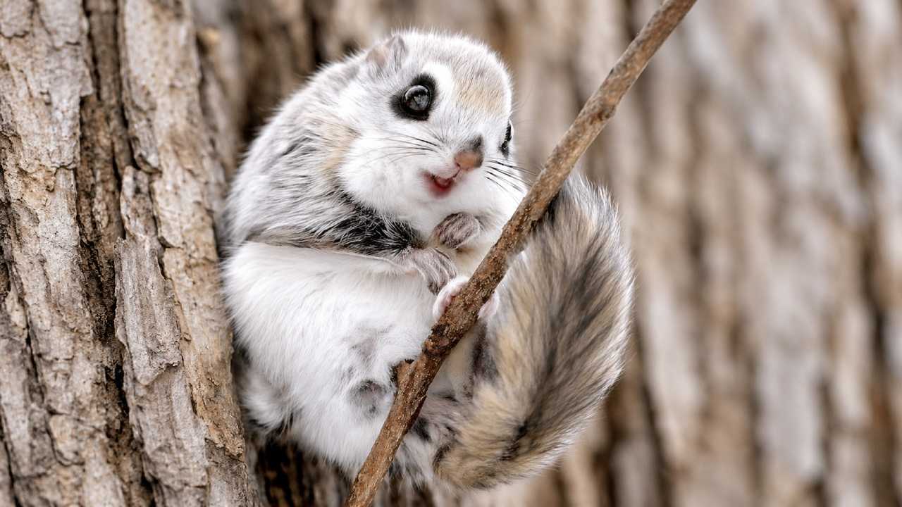 Japanese Dwarf Flying Squirrel, Si Mochi Berbulu yang Bisa Melayang di Udara