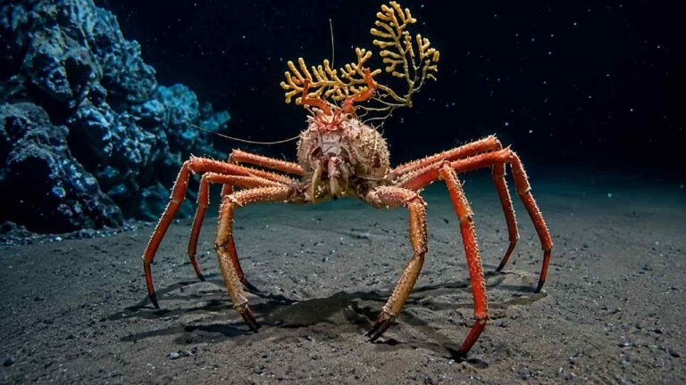 Japanese Spider Crab, Kepiting Raksasa Laut Dalam dengan Rentang Kaki Mencapai 3,7 Meter