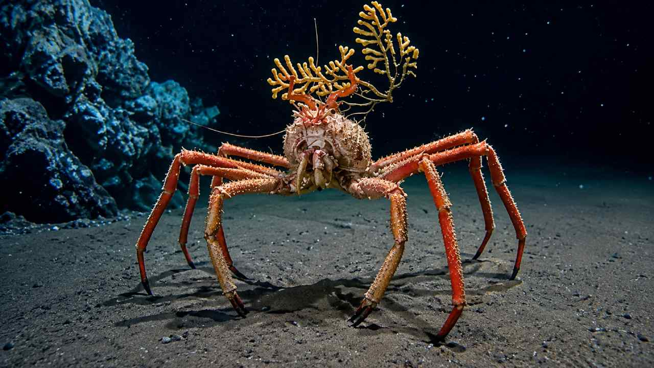 Japanese Spider Crab, Kepiting Raksasa Laut Dalam dengan Rentang Kaki Mencapai 3,7 Meter